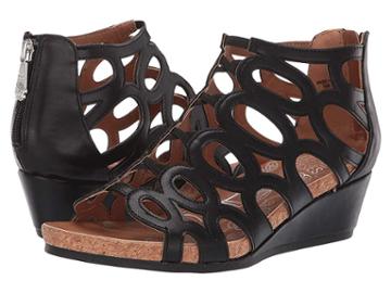 Mootsies Tootsies Tabitha (black) Women's Wedge Shoes