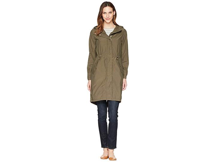 Ilse Jacobsen Lightweight Windbreaker (army) Women's Coat