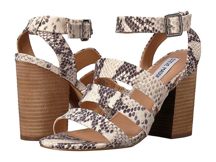Steve Madden Vision (natural Snake) High Heels