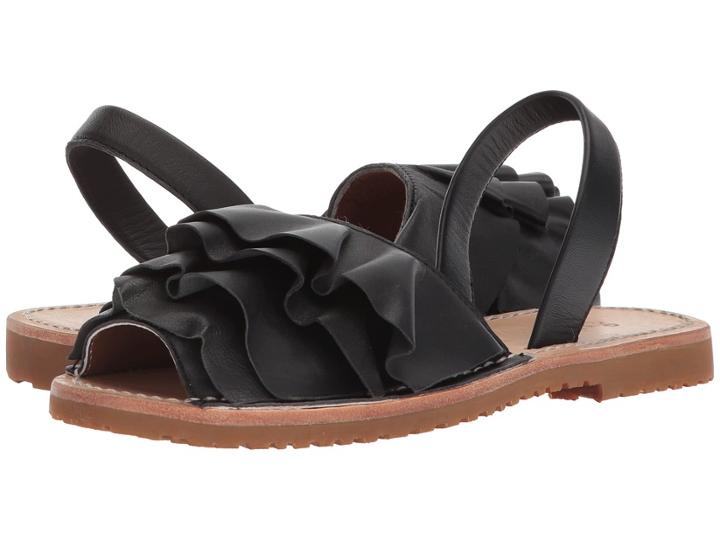 Seychelles Peace Of Mind (black Leather) Women's Sandals