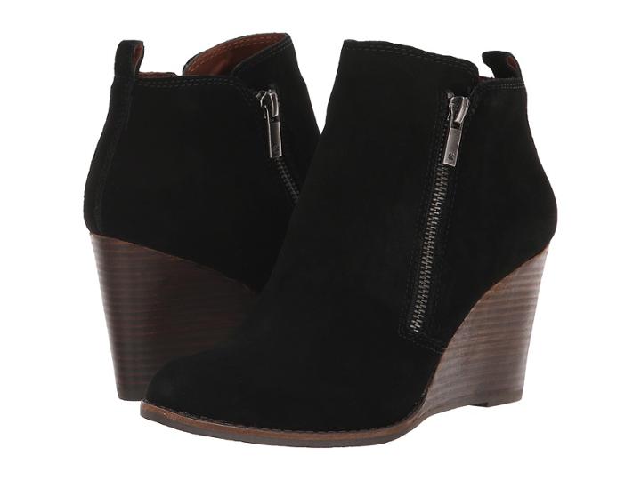 Lucky Brand Yesterr (black) Women's Wedge Shoes