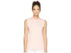 Nike Golf Dry Polo Sleeveless Print (storm Pink/gunsmoke/gunsmoke/flint Silver) Women's Clothing