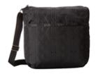 Lesportsac Small Cleo Crossbody (black Entwine) Cross Body Handbags