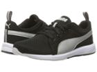 Puma Kids Carson Mesh Ps (little Kid/big Kid) (puma Black/puma Silver) Boys Shoes