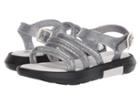 Melissa Shoes Flox + Vitorino Campos Ii (silver Glitter/black) Women's Sandals