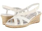 Bella-vita Mimosa (white/snake) Women's Wedge Shoes