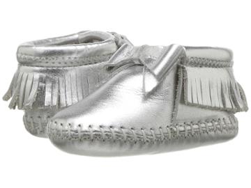 Minnetonka Kids Rosie Bootie (infant/toddler) (silver) Girls Shoes