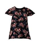 Chaser Kids Extra Soft Vintage Tropical Dress (toddler/little Kids) (black) Girl's Dress
