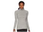 Spyder Echo Turtleneck Top (alloy/alloy) Women's Long Sleeve Pullover