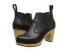 Swedish Hasbeens Classic Chelsea Boot (black) Women's Zip Boots