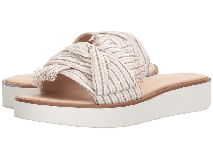 Seychelles Coast Ii (frayed Natural Stripes) Women's Sandals