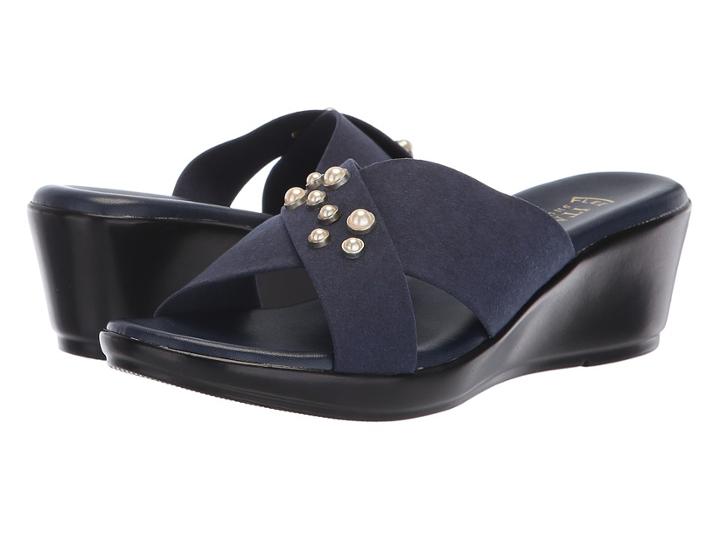 Italian Shoemakers Pearls (navy) Women's Shoes