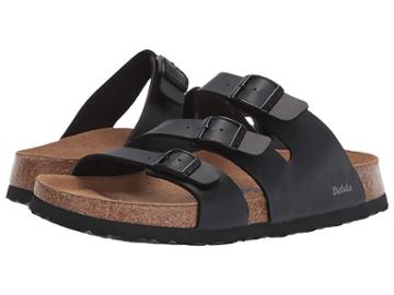 Betula Licensed By Birkenstock Leo Soft (black Birko-flortm) Women's Sandals