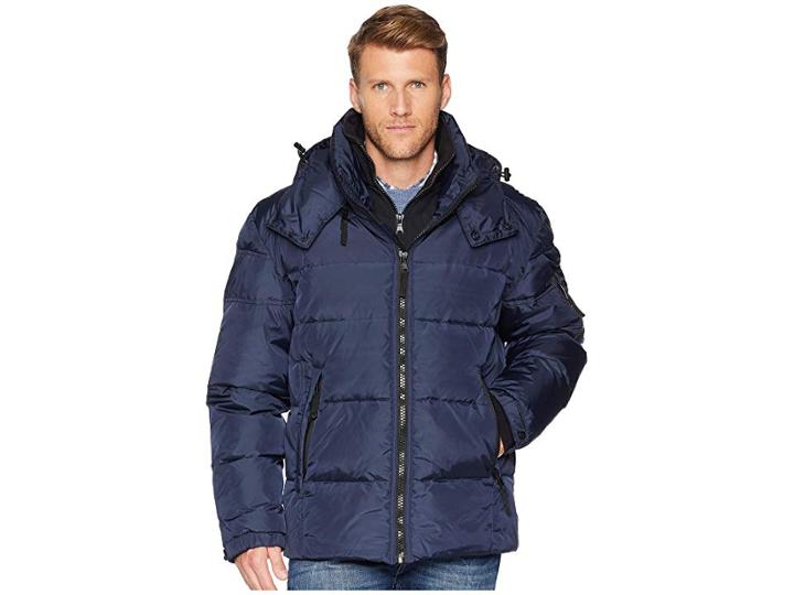 S13 Matte Downhill Puffer (navy) Men's Coat