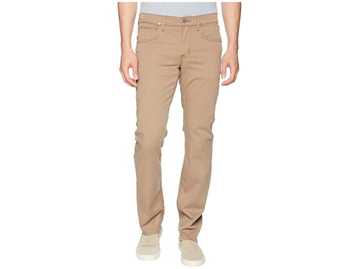 Hudson Byron Straight Zip Twill In Sandman (sandman) Men's Casual Pants