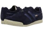 Gola Harrier Glimmer Suede (navy/rose Gold/off-white) Women's Shoes