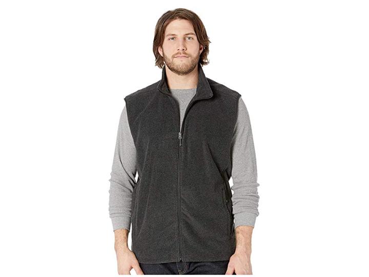White Sierra Big Tall Mountain Vest (charcoal Heather) Men's Vest