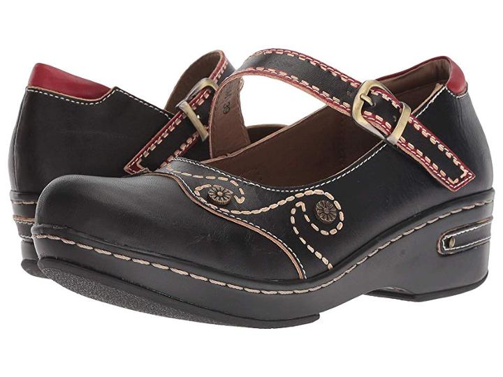 L'artiste By Spring Step Sugarcane (black Multi) Women's Shoes