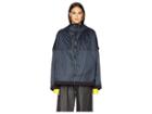 Adidas Y-3 By Yohji Yamamoto Padded Hooded Jacket (night Grey/black) Women's Coat