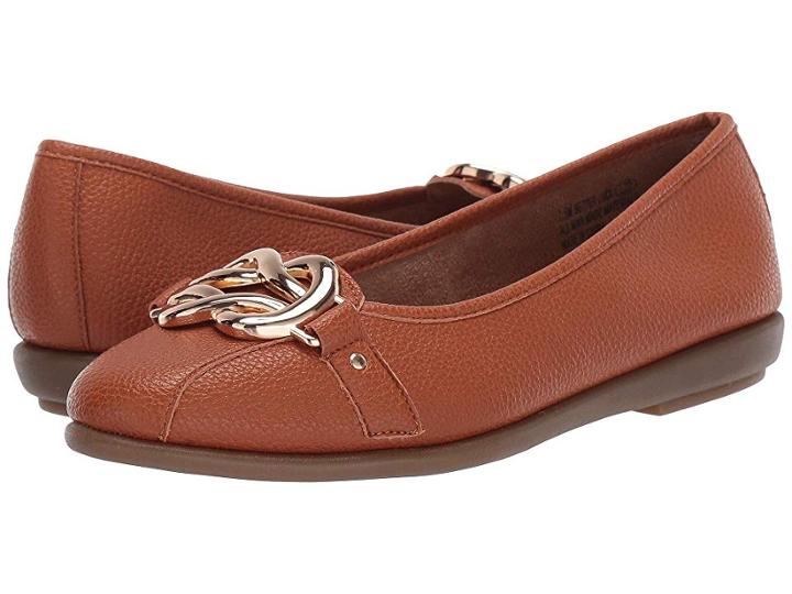 A2 By Aerosoles Better Luck (dark Tan Pu) Women's Flat Shoes