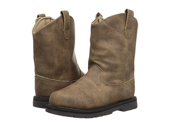 Baby Deer First Steps Distressed Work Boot (infant/toddler) (brown) Boys Shoes