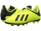 Adidas Kids X 18.4 Fxg Soccer (little Kid/big Kid) (solar Yellow/black/solar Yellow) Kids Shoes