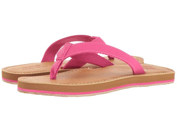 Polo Ralph Lauren Kids Lia (big Kid) (fuchsia Sportbuck) Girl's Shoes