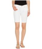 U.s. Polo Assn. Denim Bermuda Shorts (optic White) Women's Shorts