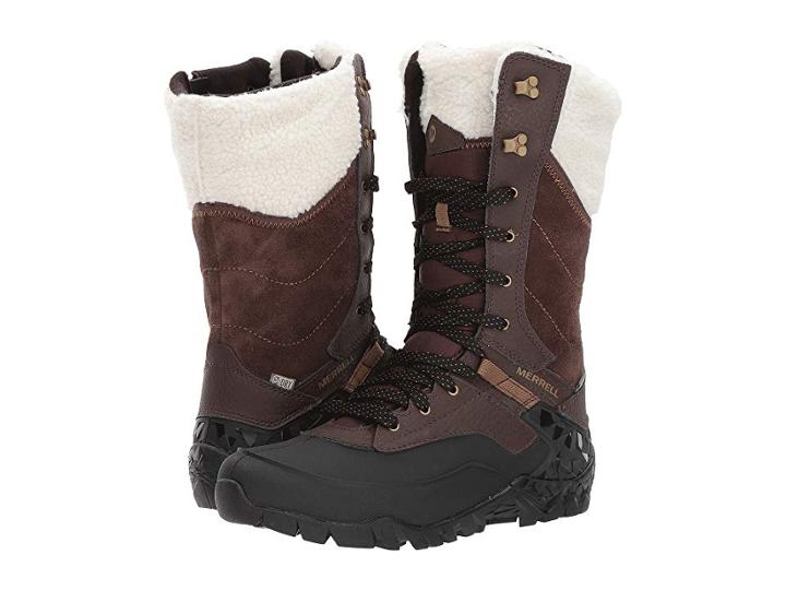 Merrell Aurora Tall Ice+ Waterproof (espresso) Women's Boots