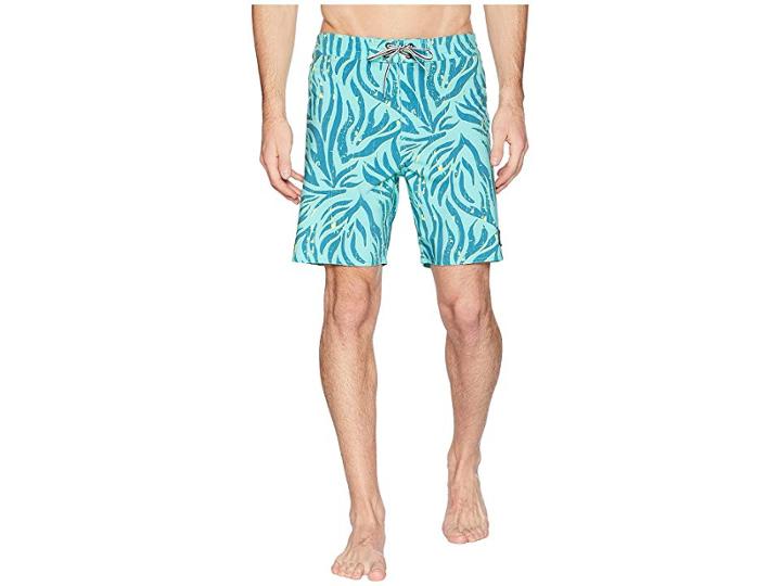 Captain Fin Sea Tiger Boardshorts (aqua) Men's Swimwear