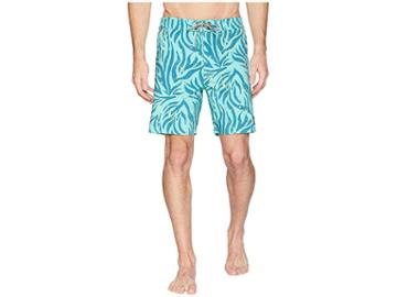 Captain Fin Sea Tiger Boardshorts (aqua) Men's Swimwear