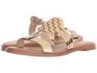 Cole Haan Findra Woven Sandal (signature Gold) Women's Sandals