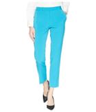 Tahari By Asl Slim Bistretch Ankle Pants (aruba Blue) Women's Casual Pants