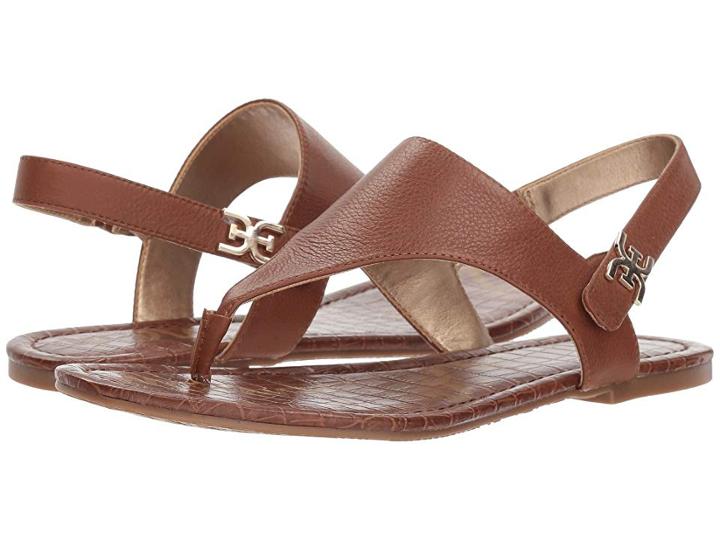 Sam Edelman Cason (saddle Neymar Tumble Leather) Women's Sandals