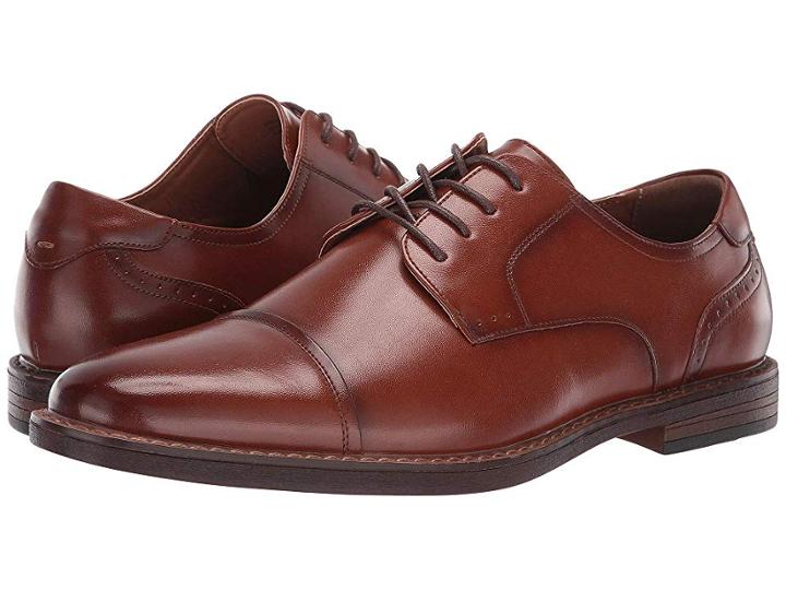 Nunn Bush Royce Cap Toe Oxford (cognac) Men's Shoes