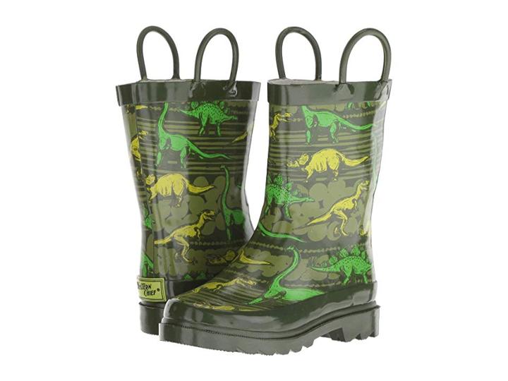 Western Chief Kids Dino Quest (toddler/little Kid) (olive) Boys Shoes