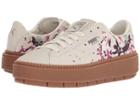 Puma Suede Platform Digitemb (whisper White/whisper White) Women's Lace Up Casual Shoes