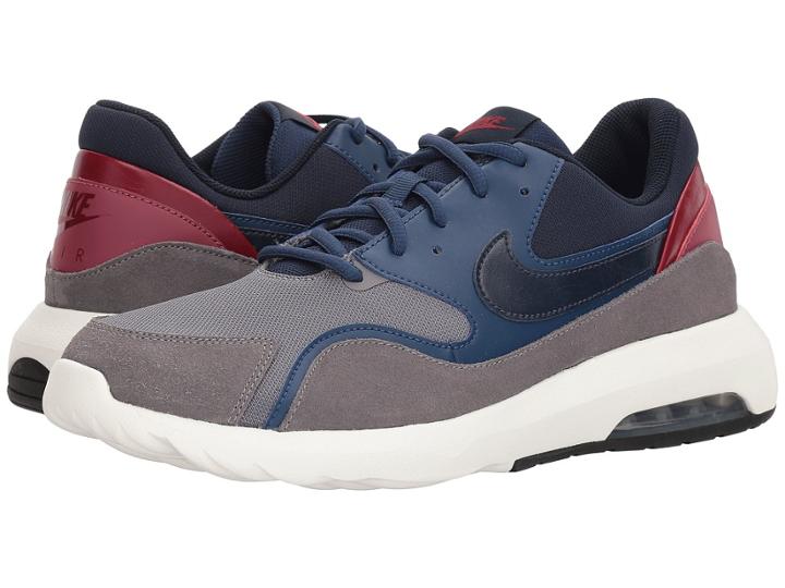 Nike Air Max Nostalgic (gunsmoke/obsidian/navy/vintage Wine) Men's Running Shoes