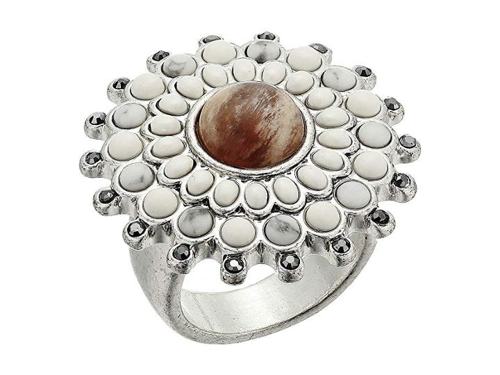 Lucky Brand Dusty Pink Ring (silver) Ring