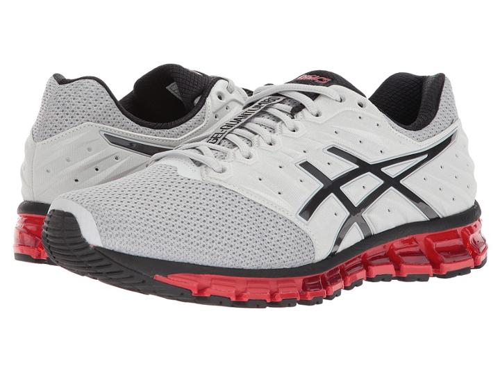 Asics Gel-quantum 180 2 Mx (glacier Grey/phantom/fiery Red) Men's Running Shoes