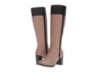 Naturalizer Frances (dover Taupe/black Leather) Women's Boots