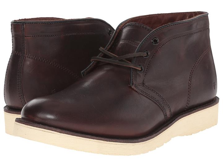 Frye Freeman Chukka (redwood Vintage Pull-up) Men's Boots