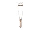 Guess Choker And Long Fringe Pendant Duo Necklace (gold/black) Necklace