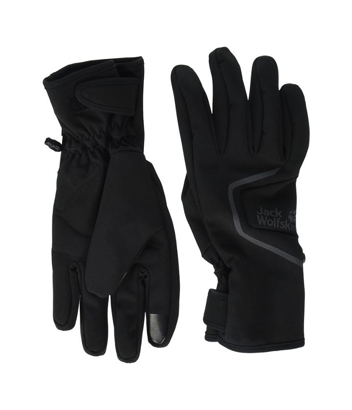 Jack Wolfskin Stormlock Gloves (black) Wool Gloves