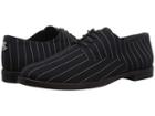 Lauren Ralph Lauren Maryna Ii (black/white Pinstripe Gabardine) Women's  Shoes