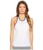 Monreal London Champion Top (white/indigo) Women's Clothing