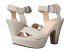 Summit By White Mountain Abrianna (light Grey Exotic Leather) High Heels