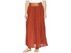 Wrangler Boho Maxi Skirt (rust) Women's Skirt