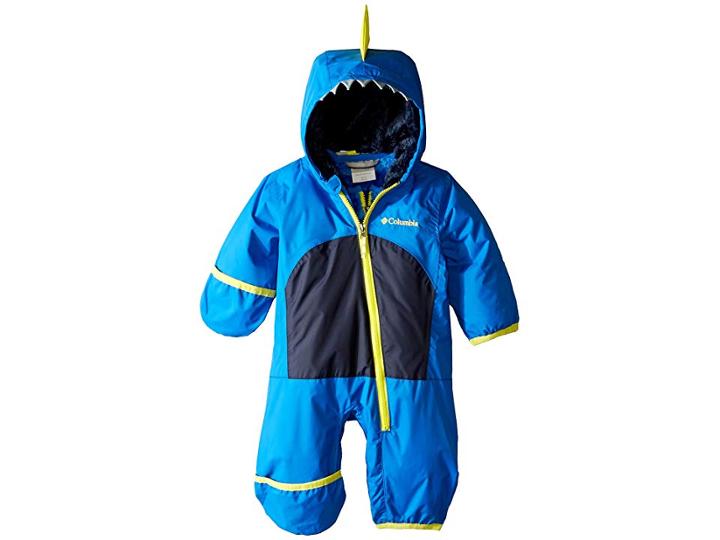 Columbia Kids Shark Trektm Interchange Bunting (infant) (super Blue/collegiate Navy/zour) Kid's Jumpsuit & Rompers One Piece