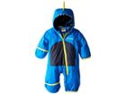Columbia Kids Shark Trektm Interchange Bunting (infant) (super Blue/collegiate Navy/zour) Kid's Jumpsuit & Rompers One Piece